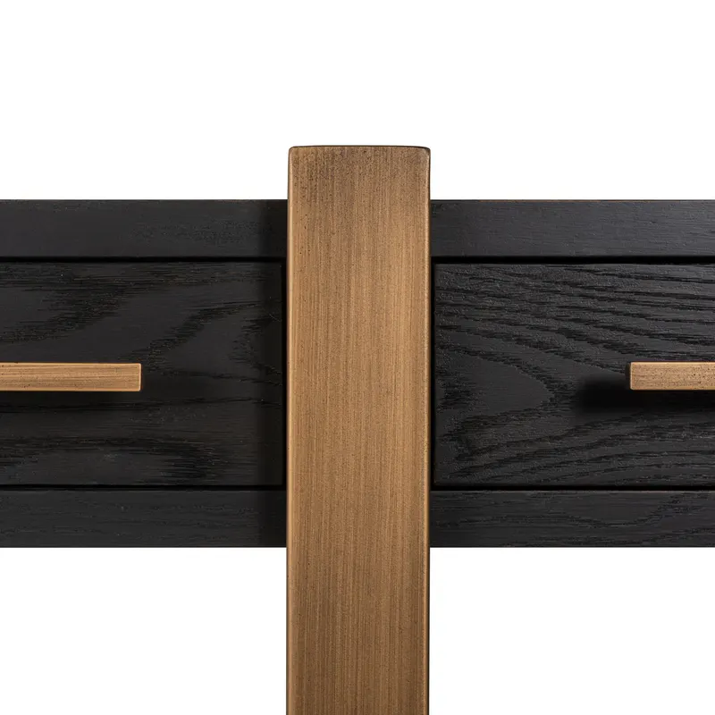 Konsolentisch Cambon, Dunkles Kaffeebraun von Richmond Interiors, Produktansicht 7
