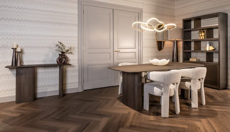 Esstisch Castello, Smoked Charcoal von Richmond Interiors, Wohnbeispiel 8, im Wohnraum