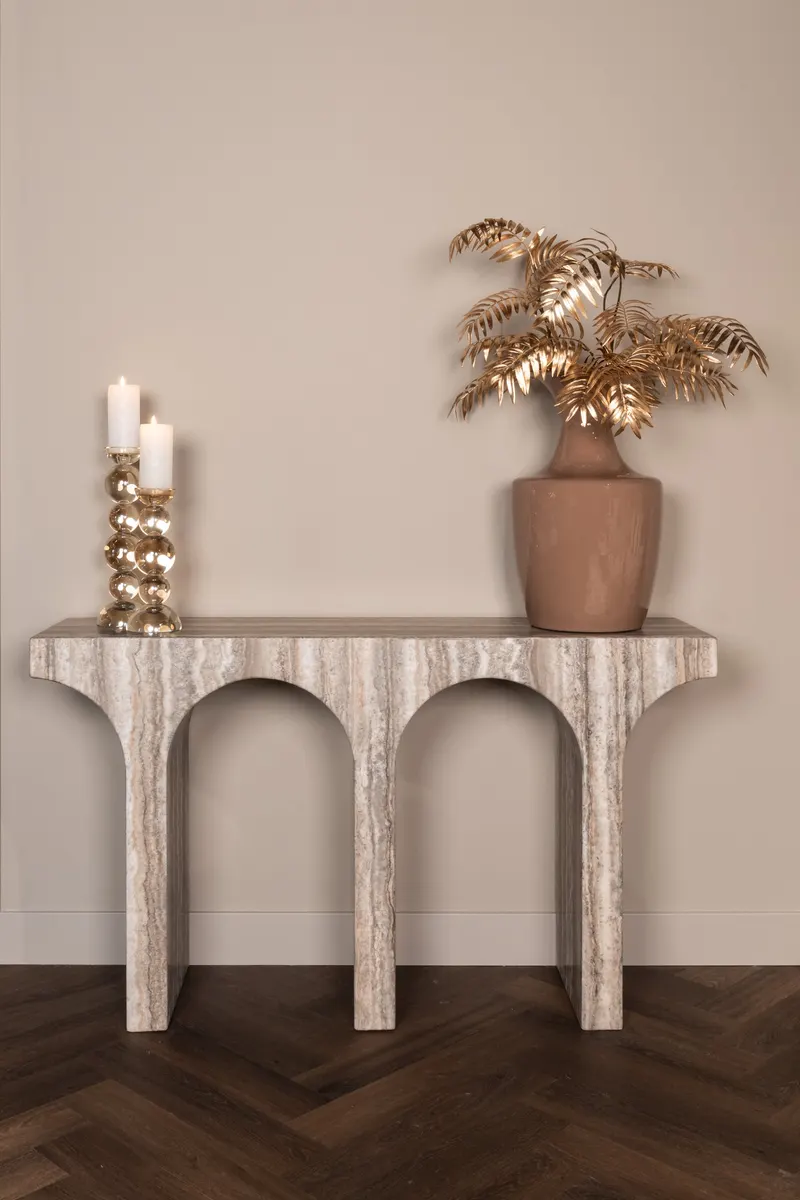 Konsolentisch Dulce, Grau von Richmond Interiors, Wohnbeispiel 6, im Wohnraum