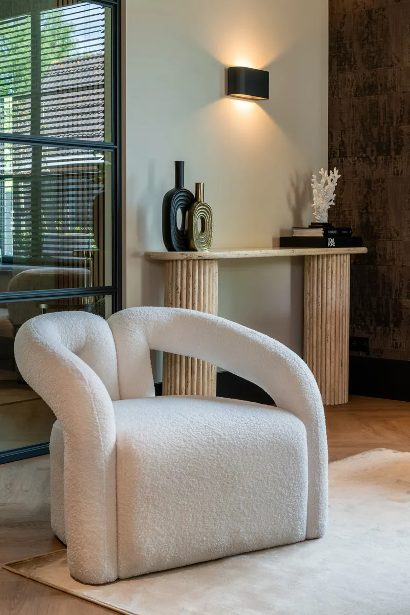 Konsolentisch La Cantera, Beige von Richmond Interiors, Wohnbeispiel 4, im Wohnraum