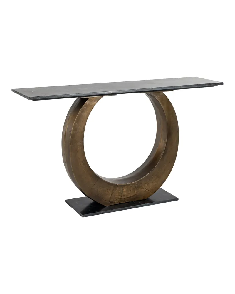 Konsolentisch Luna, Goldfarben von Richmond Interiors, Produktansicht 2