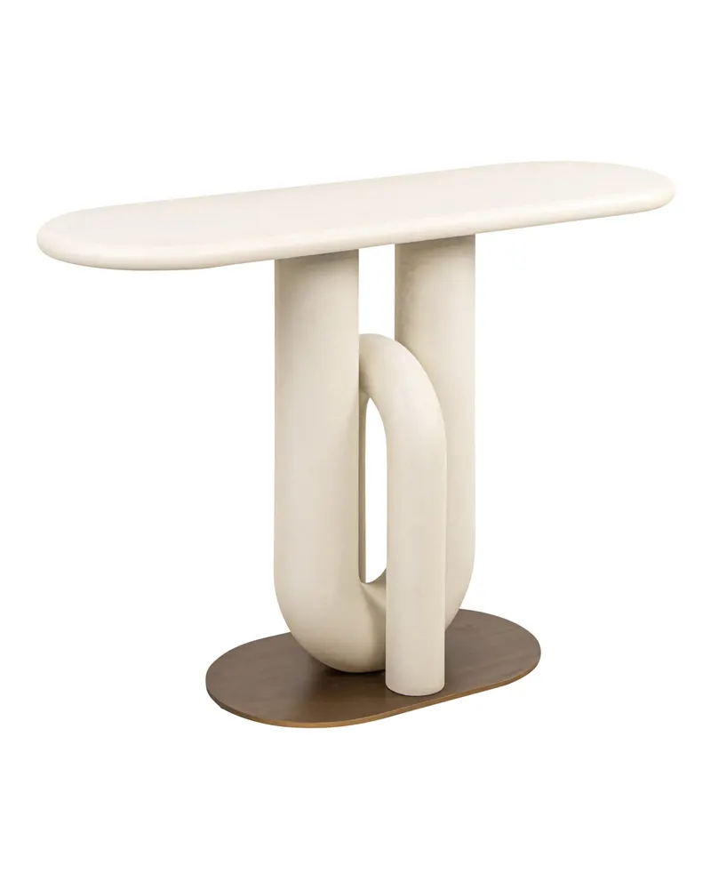 Konsolentisch Winslow, Weiß von Richmond Interiors, Produktansicht 2