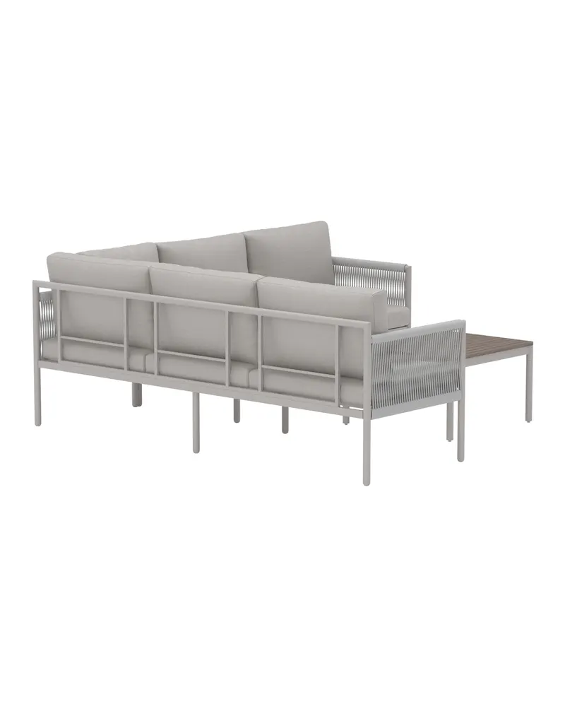 Kos Gartenlounge mit L-Ecksofa und Polywood-Tisch, Ansicht 2