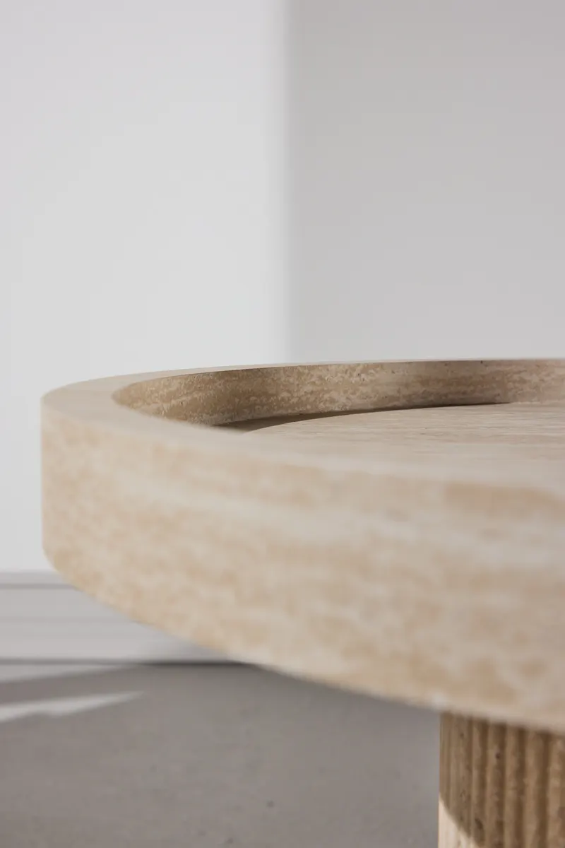 Krille runder Beistelltisch Ø 60 cm, im Wohnraum, Ansicht 5