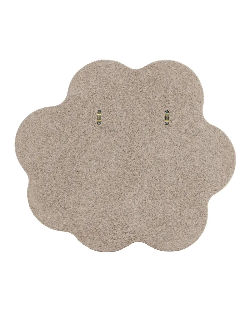 Kungsbacka Wandspiegel mit Bouclé-Rahmen in Wellenform, Ansicht 3