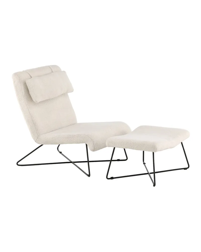 Laconia Loungesessel mit Fußhocker, Ansicht 2