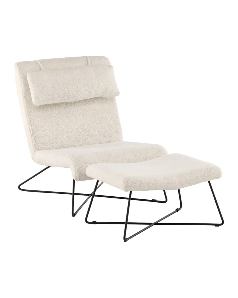 Laconia Loungesessel mit Fußhocker, Ansicht 3