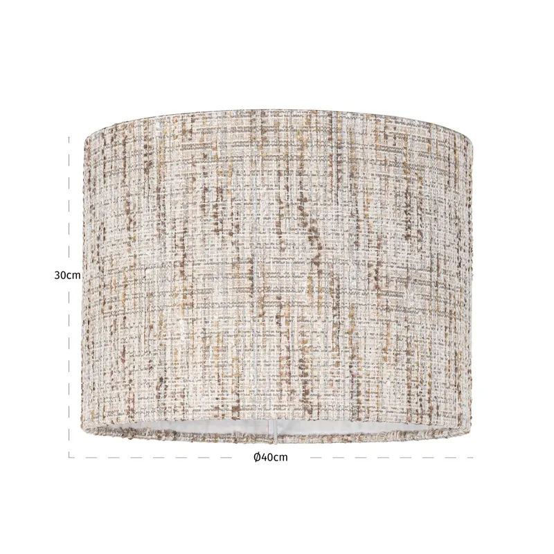 Lampenschirm Filou, Cream coco, 40Ø cm von Richmond Interiors, Maßzeichnung 4