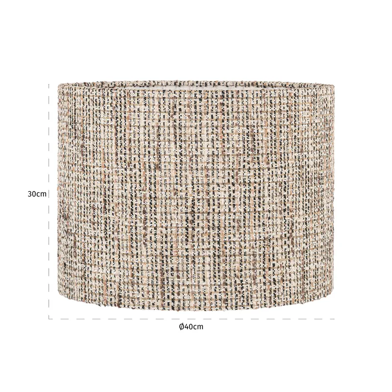Philou Lampenschirm Trendy nature Medium von Richmond Interiors, Maßzeichnung 3