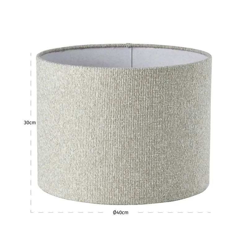 Lampenschirm Zera Biscotti 40 cm von Richmond Interiors, Maßzeichnung 2