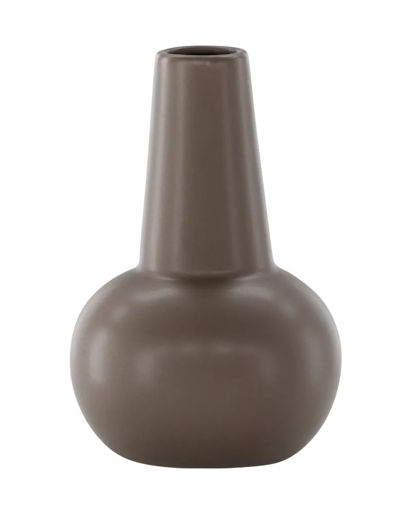 Lane Vase in Krugform mit Henkel in Braun, Ansicht 7
