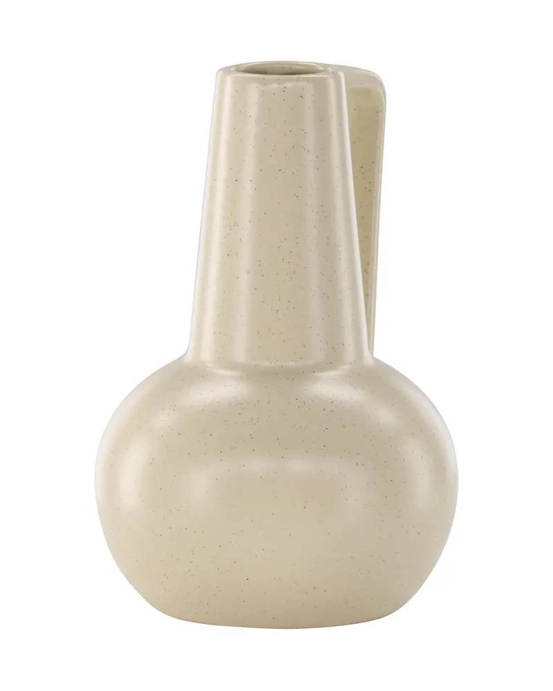 Lane Vase in Krugform mit Henkel in Beige, Ansicht 8