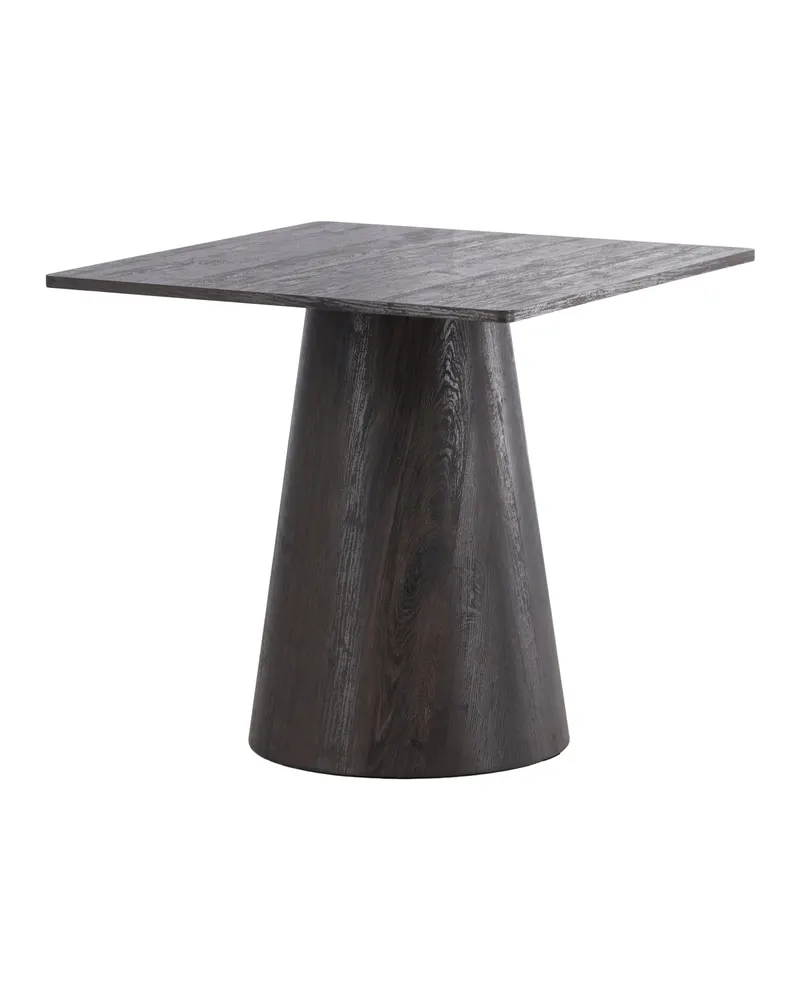 Lanzi quadratischer Esstisch 80 × 80 cm in Mokka, Ansicht 8