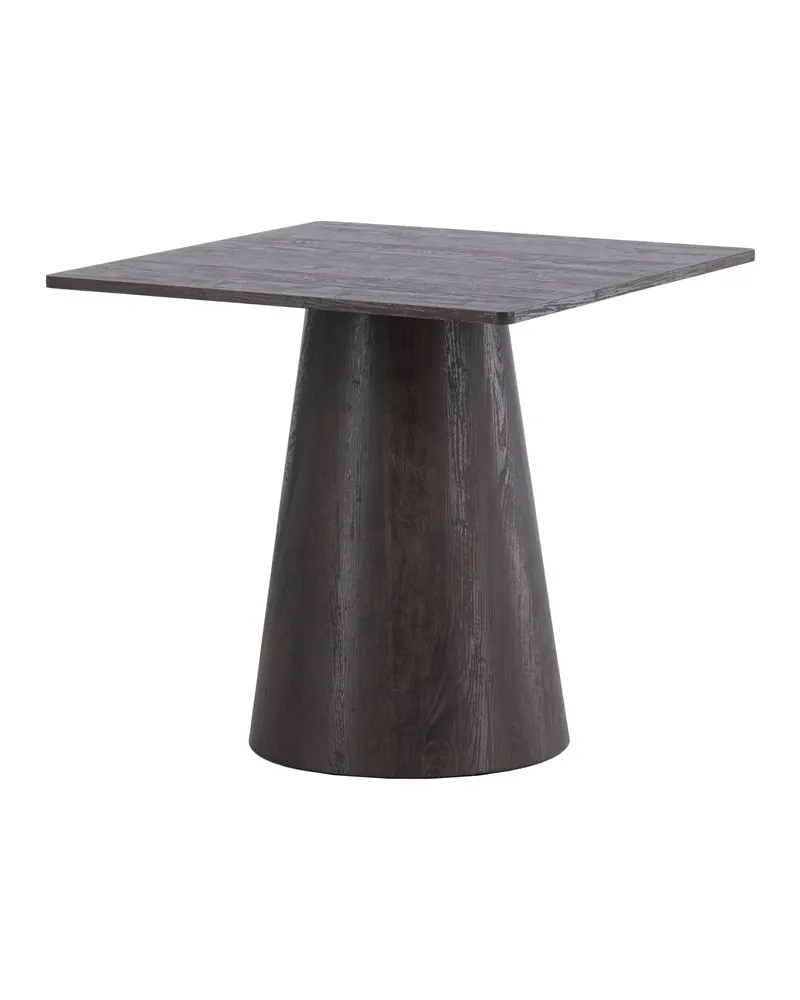 Lanzi quadratischer Esstisch 80 × 80 cm in Mokka, Ansicht 11