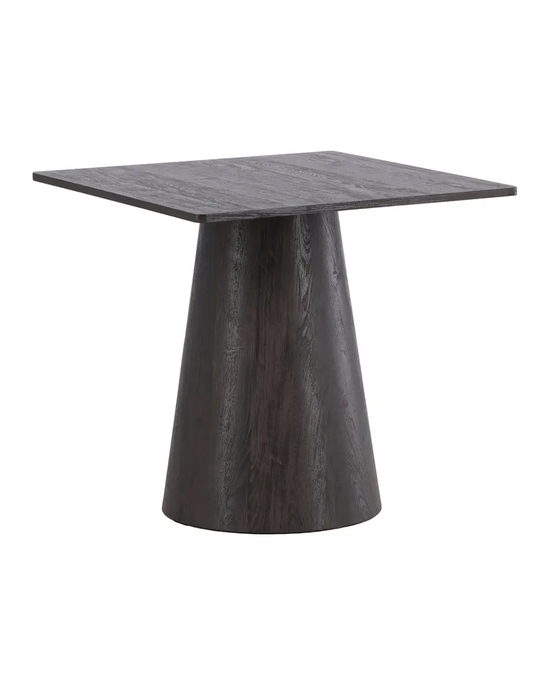 Lanzi quadratischer Esstisch 80 × 80 cm in Mokka, Ansicht 12