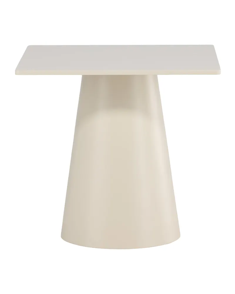 Lanzi quadratischer Esstisch 80 × 80 cm in Beige, Ansicht 10