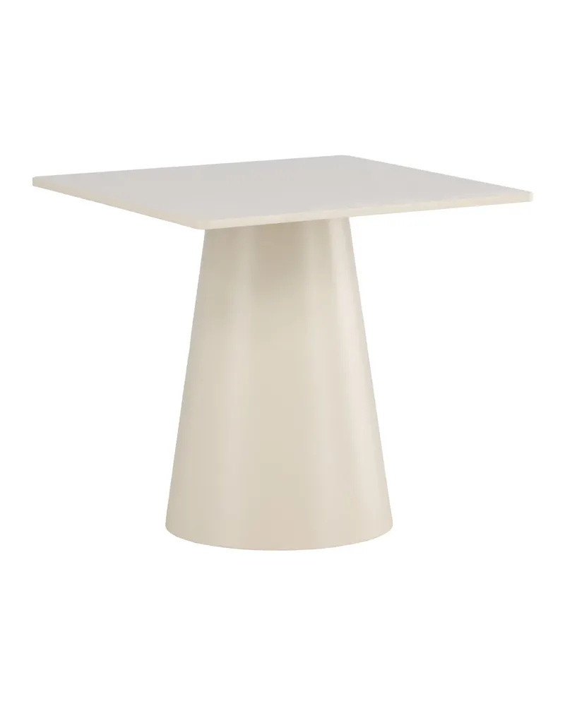 Lanzi quadratischer Esstisch 80 × 80 cm in Beige, Ansicht 12