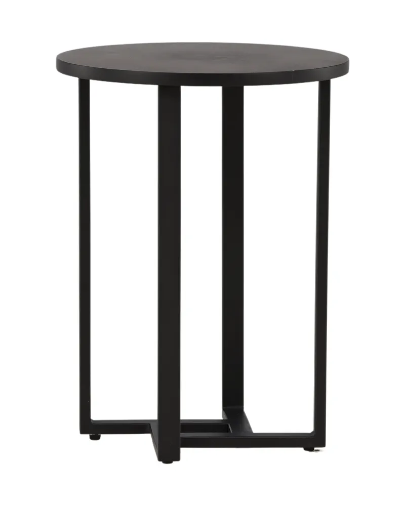 Lawton runder Couchtisch mit schmalem Stahlgestell in Ø 40 cm, Ansicht 12