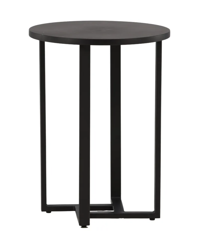 Lawton runder Couchtisch mit schmalem Stahlgestell in Ø 40 cm, Ansicht 2