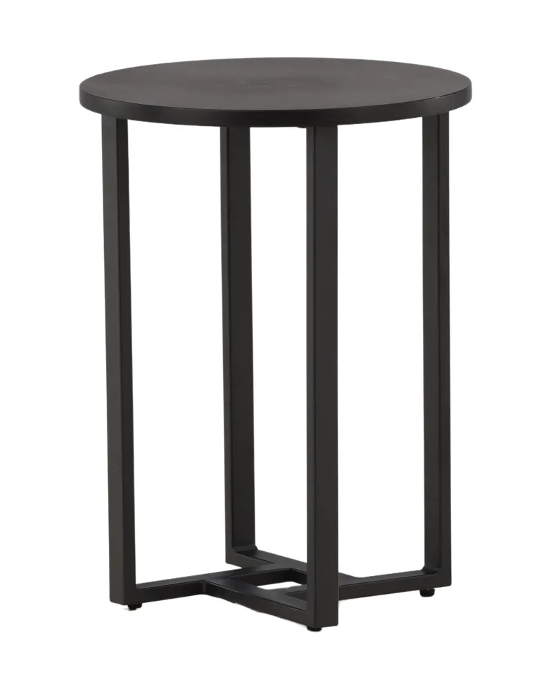 Lawton runder Couchtisch mit schmalem Stahlgestell in Ø 40 cm, Ansicht 5