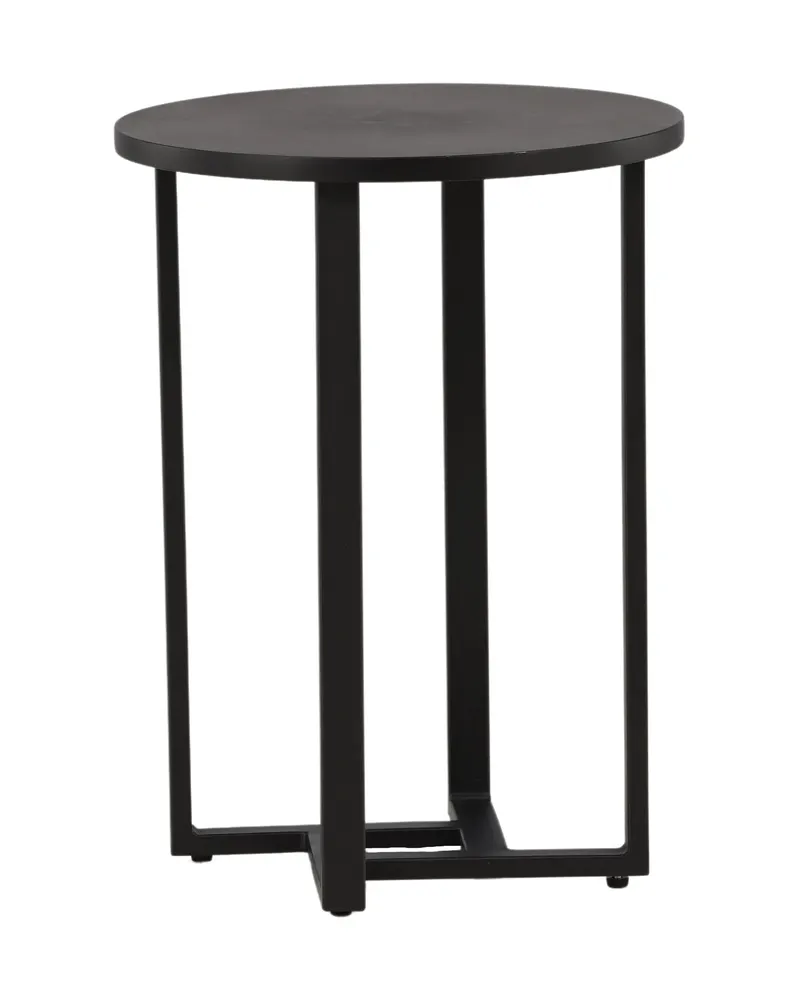 Lawton runder Couchtisch mit schmalem Stahlgestell in Ø 40 cm, Ansicht 6