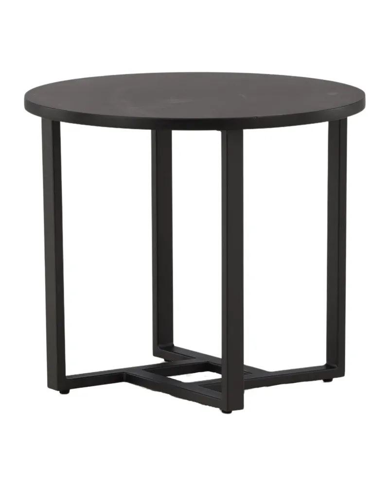 Lawton runder Couchtisch mit schmalem Stahlgestell in Ø 50 cm, Ansicht 1