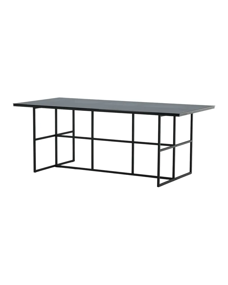 Leif Esstisch 200 × 90 cm mit Glasplatte, Ansicht 2