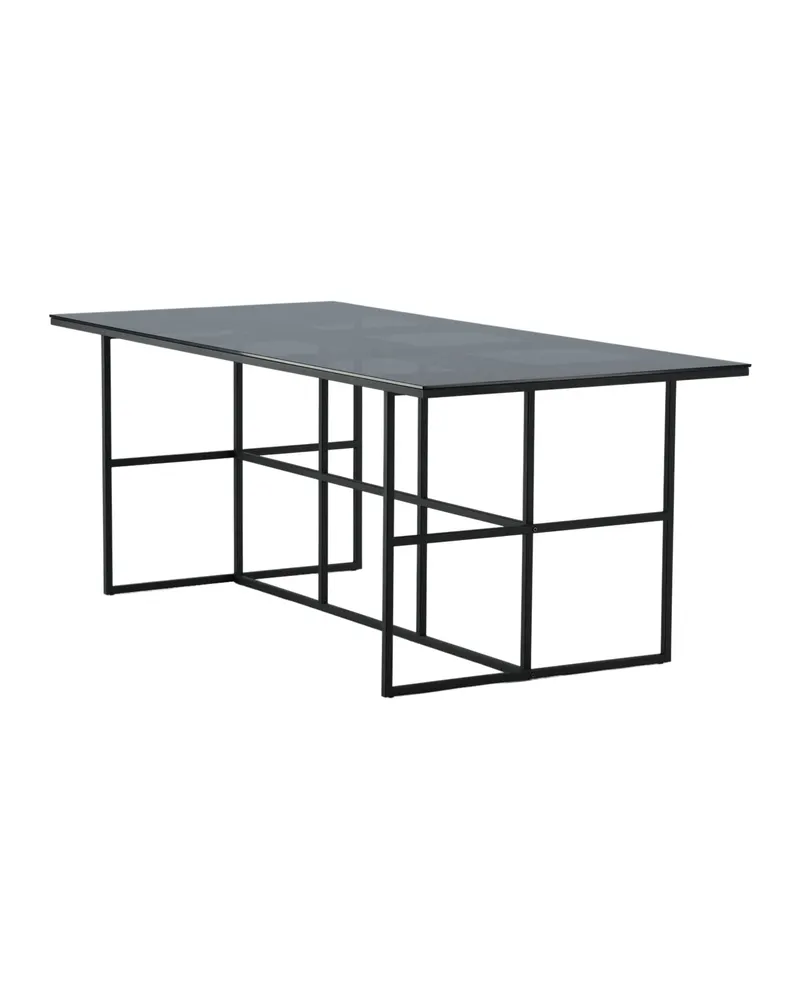 Leif Esstisch 200 × 90 cm mit Glasplatte, Ansicht 3