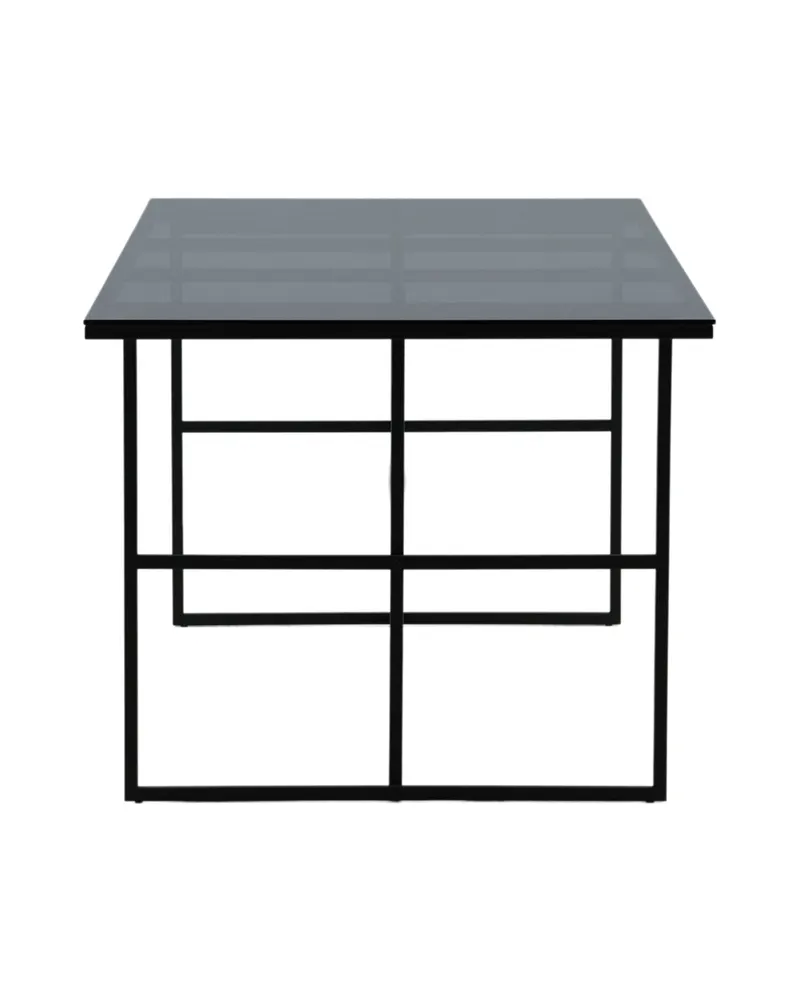 Leif Esstisch 200 × 90 cm mit Glasplatte, Ansicht 4