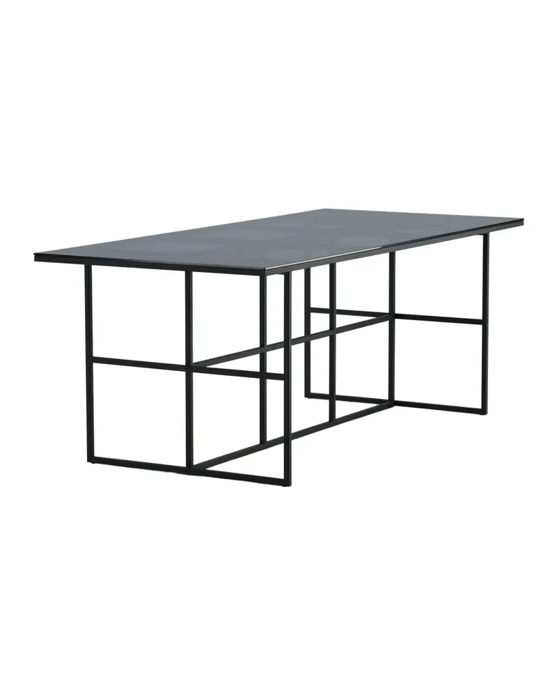 Leif Esstisch 200 × 90 cm mit Glasplatte, Ansicht 5