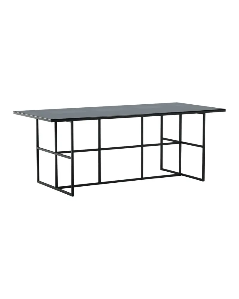 Leif Esstisch 200 × 90 cm mit Glasplatte, Ansicht 6
