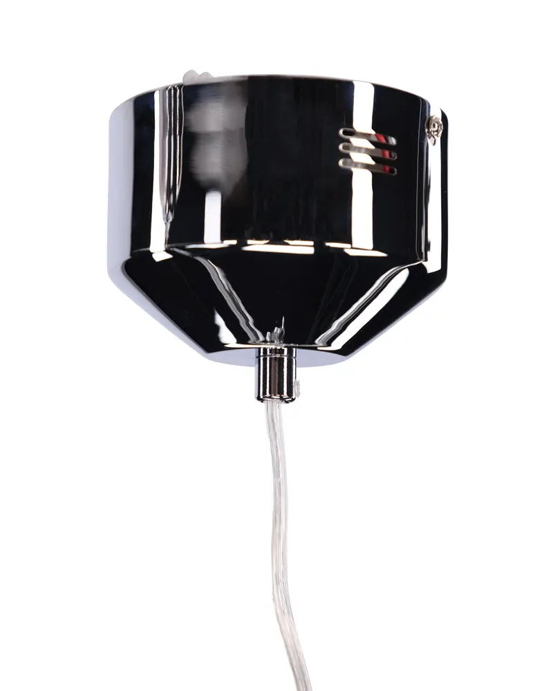 Lemans LED-Pendelleuchte aus Rauchglas, Ansicht 4