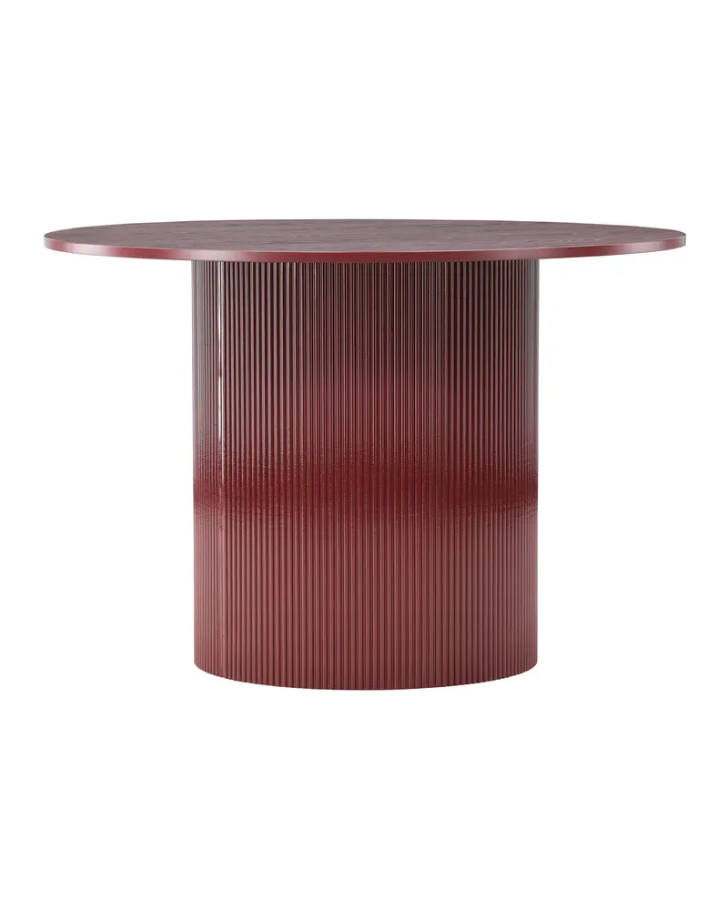 Lenox runder Esstisch Ø 110 cm mit Säulenfuß, Ansicht 10
