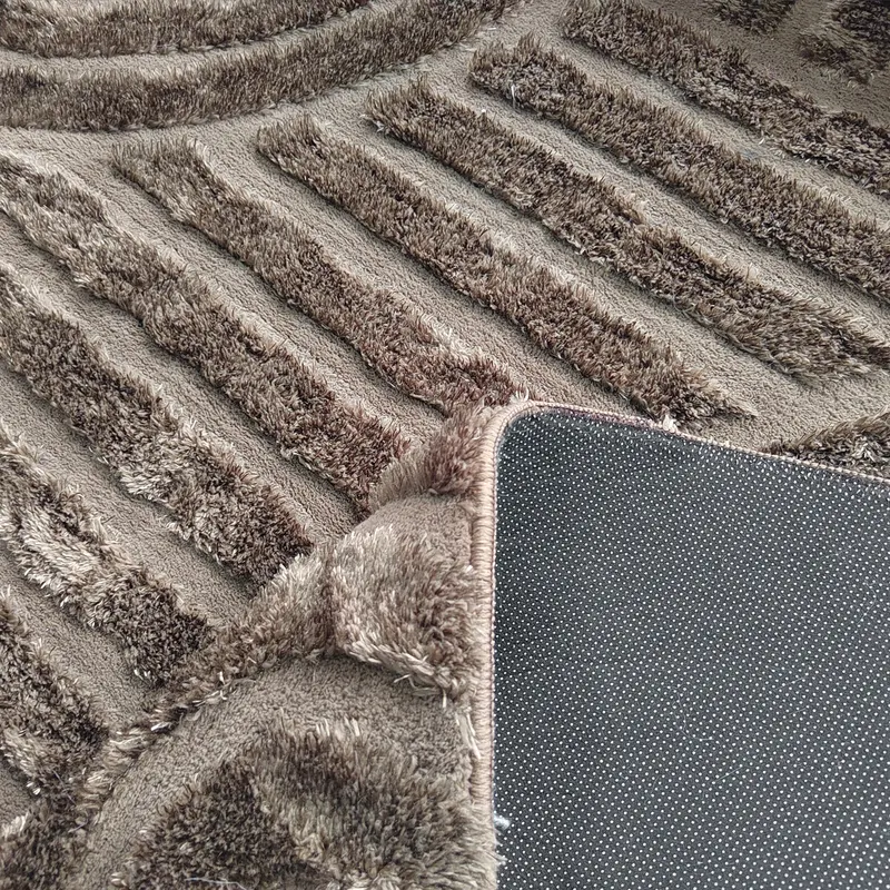 Liff Teppich, Dunkelbraun, 200 × 350 cm von Richmond Interiors, Produktansicht 4