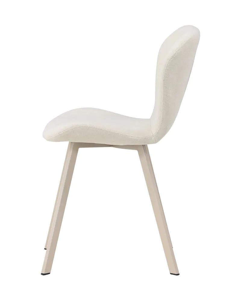 Lilja gepolsterter Esszimmerstuhl in Beige, Polyester in Leinenoptik, Ansicht 8