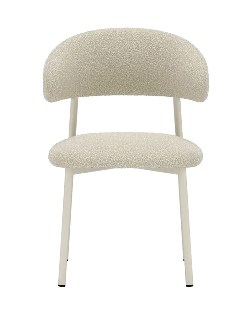 Lillholmen Esszimmerstuhl mit Bouclé-Bezug, Ansicht 1
