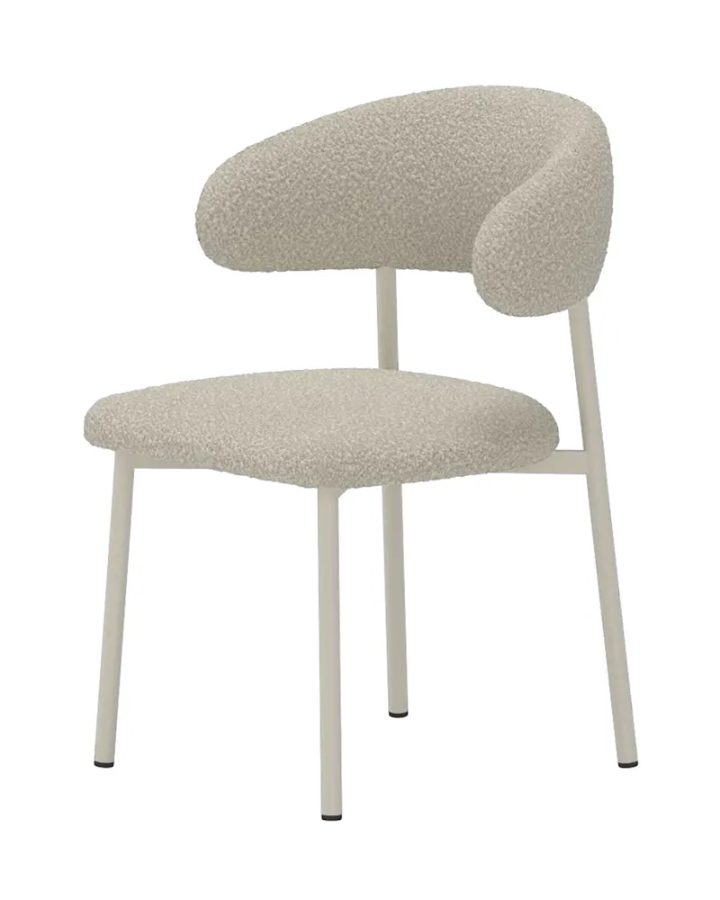 Lillholmen Esszimmerstuhl mit Bouclé-Bezug, Ansicht 3
