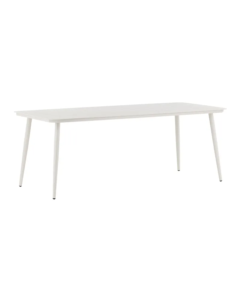 Lina rechteckiger Gartentisch aus Aluminium, Ansicht 6