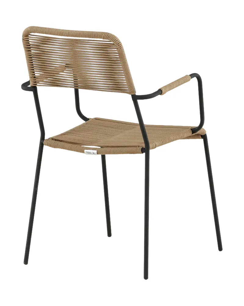 Lindos stapelbarer Gartensessel mit Seil, Ansicht 11