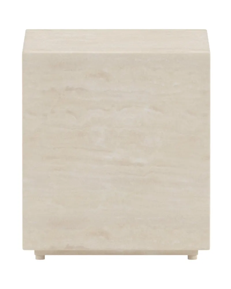 Lissabon quadratischer Outdoor-Beistelltisch in 40 × 40 × 45 cm, Ansicht 2