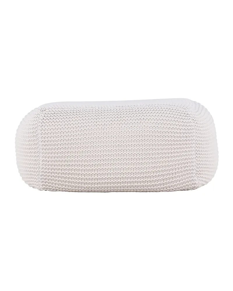 Luca Pouf mit schlichtem Muster und abnehmbarem Bezug, 60 × 60 cm