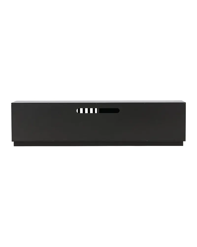 Lugo TV-Board mit Lamellengitter in Schwarz, Ansicht 10