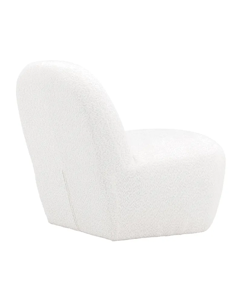 Mahla Sessel aus zwei rundlichen Polstern in Weiß, Ansicht 11