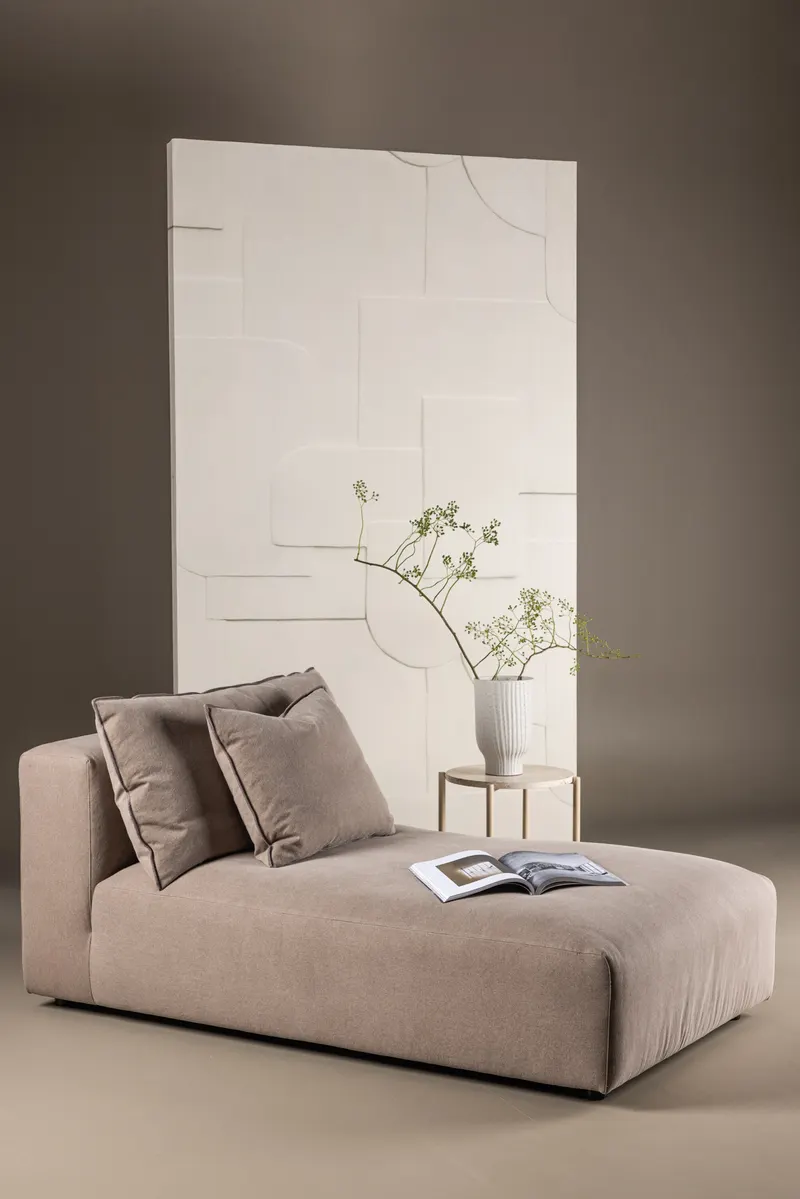 Malö Loungesessel im Daybed-Format, im Wohnraum, Ansicht 2