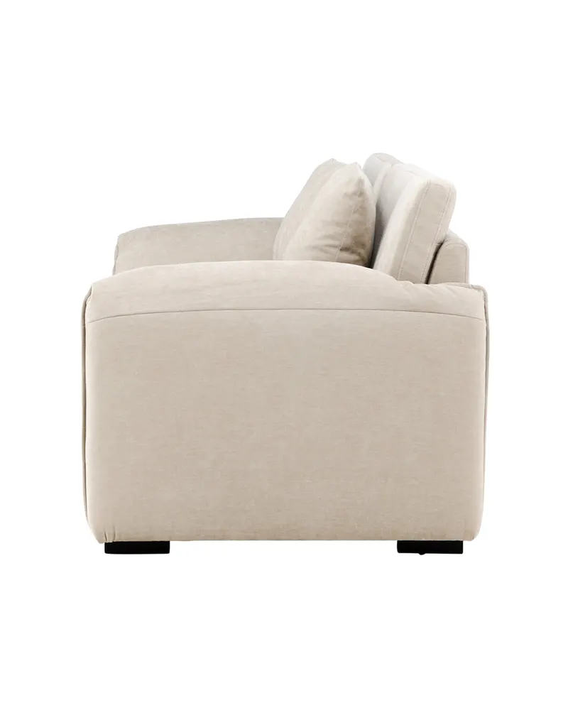 Malva 3-Sitzer-Sofa mit kissenartigen Armlehnen, Ansicht 7