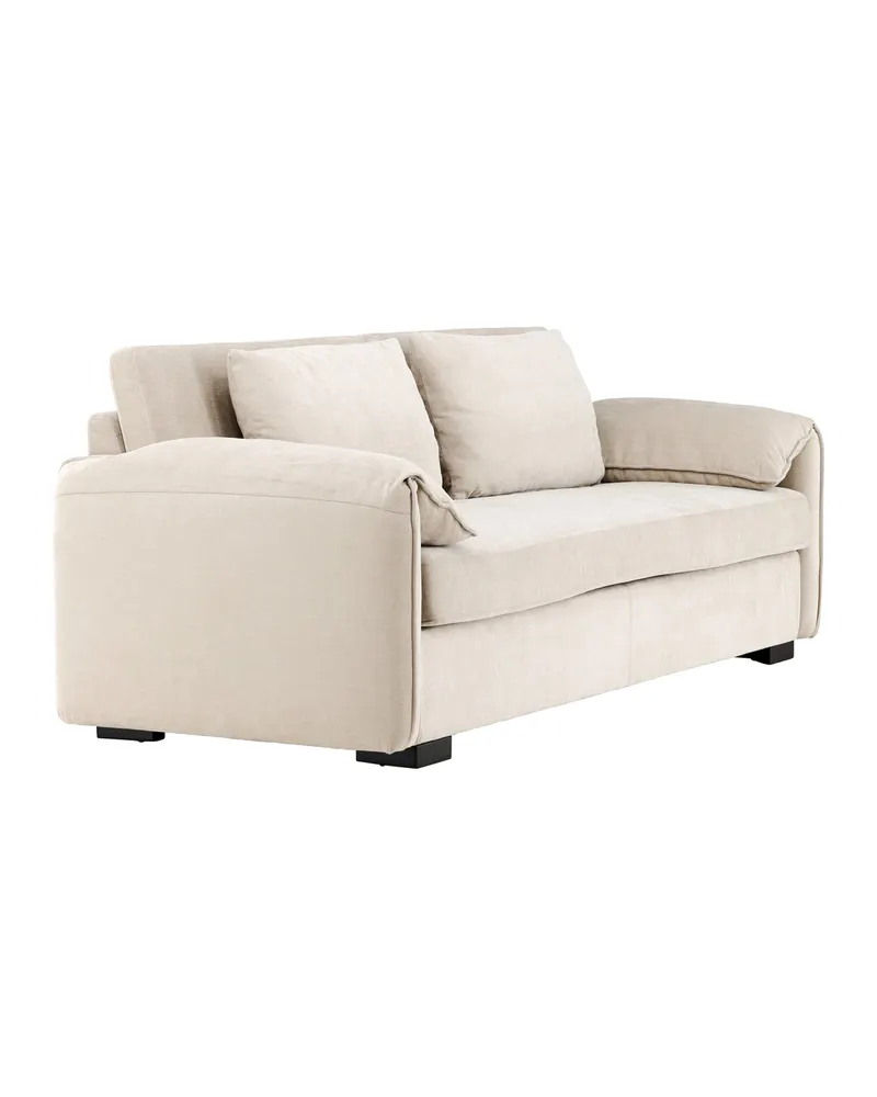 Malva 3-Sitzer-Sofa mit kissenartigen Armlehnen, Ansicht 2