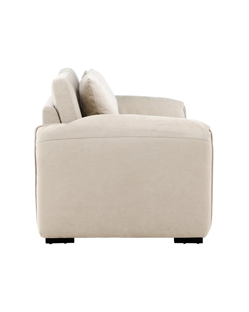 Malva 3-Sitzer-Sofa mit kissenartigen Armlehnen, Ansicht 3