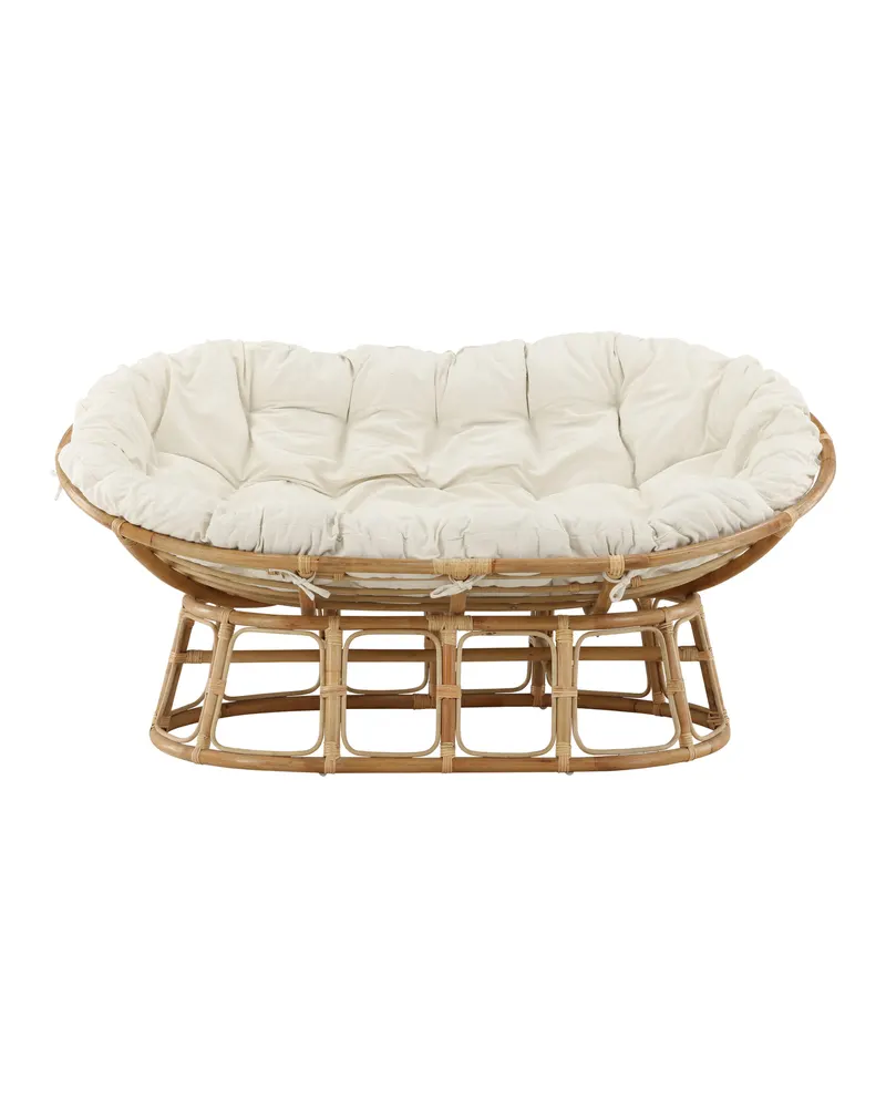 Mamasan Loungesessel aus Rattan im Papasan-Stil, Ansicht 7