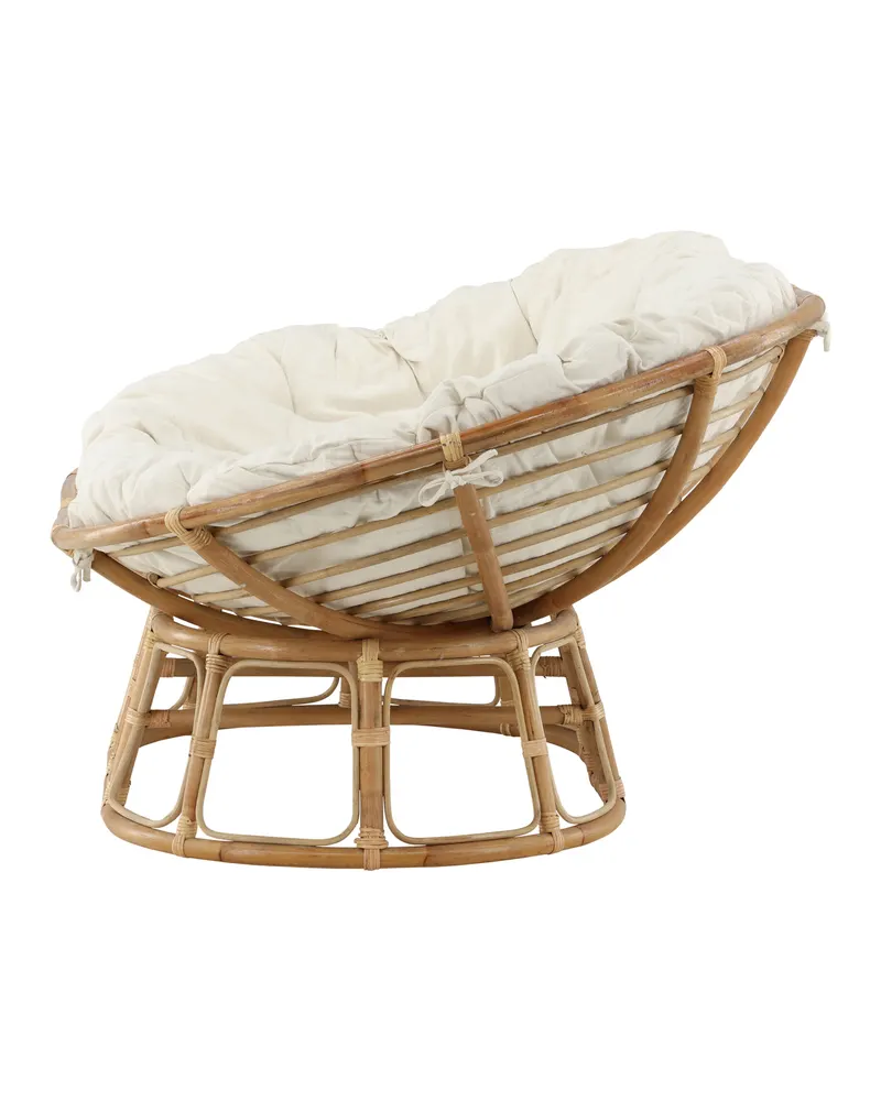 Mamasan Loungesessel aus Rattan im Papasan-Stil, Ansicht 9