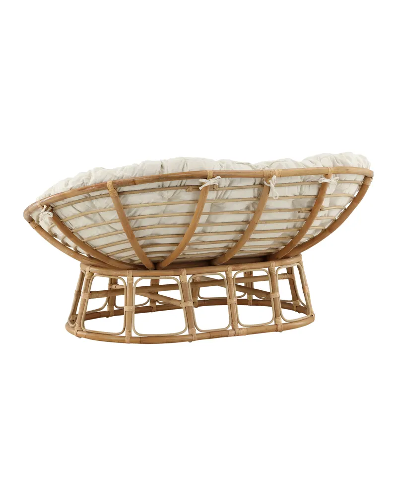 Mamasan Loungesessel aus Rattan im Papasan-Stil, Ansicht 11